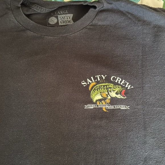 Thrill Seekers Risk Takers Salty Crew T-shirt - Picture 4 of 5